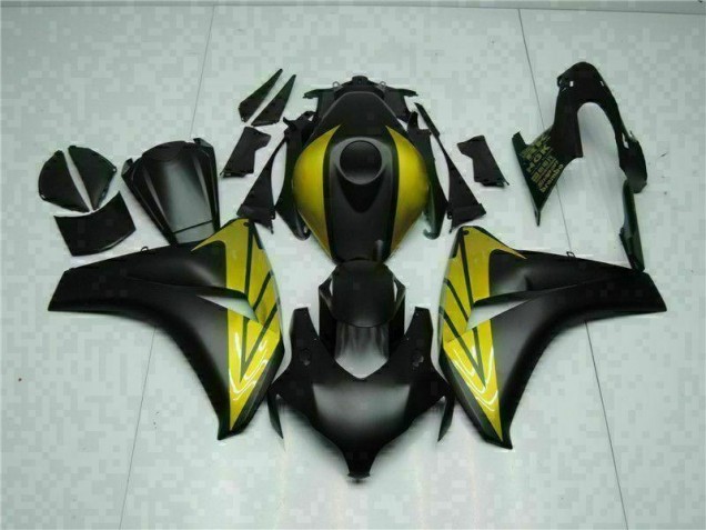 Affordable 2008-2011 Black Gold Honda CBR1000RR Motorcycle Fairings Canada Affordable 2008-2011 Black Gold Honda CBR1000RR Motorcycle Fairings Canada