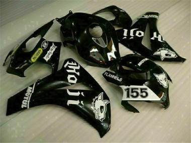 Affordable 2008-2011 Black Honda CBR1000RR Full Fairing Kit Canada