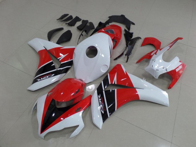 Affordable 2008-2011 Black White and Red Honda CBR1000RR Motorcycle Fairings Canada Affordable 2008-2011 Black White and Red Honda CBR1000RR Motorcycle Fairings Canada