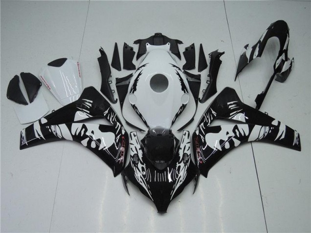 Affordable 2008-2011 Black White Honda CBR1000RR Motorcycle Fairings Canada Affordable 2008-2011 Black White Honda CBR1000RR Motorcycle Fairings Canada