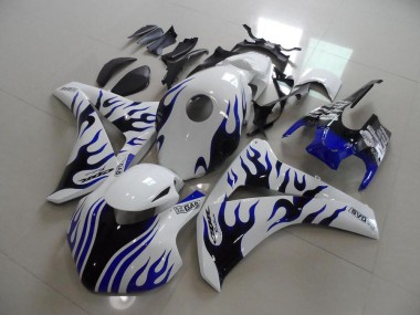 Affordable 2008-2011 Blue Black Flame Race Honda CBR1000RR Motorcycle Fairings Canada