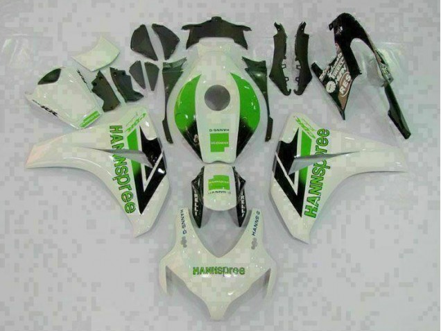 Affordable 2008-2011 Green White Honda CBR1000RR Full Fairing Kit Canada Affordable 2008-2011 Green White Honda CBR1000RR Full Fairing Kit Canada