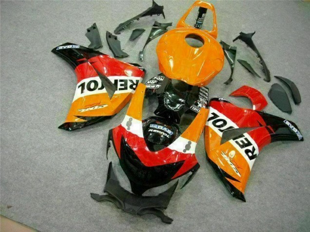 Affordable 2008-2011 Orange Honda CBR1000RR Fairing Kit & Plastics Canada Affordable 2008-2011 Orange Honda CBR1000RR Fairing Kit & Plastics Canada