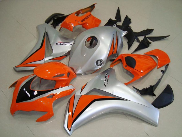 Affordable 2008-2011 Orange Silver Honda CBR1000RR Motorcycle Fairings Canada Affordable 2008-2011 Orange Silver Honda CBR1000RR Motorcycle Fairings Canada