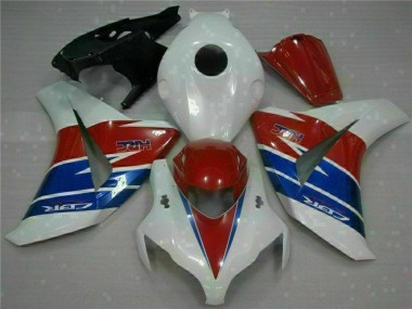 Affordable 2008-2011 Red White Honda CBR1000RR Full Fairing Kit Canada
