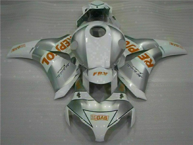 Affordable 2008-2011 Silver Honda CBR1000RR Motorcycle Fairings Canada Affordable 2008-2011 Silver Honda CBR1000RR Motorcycle Fairings Canada