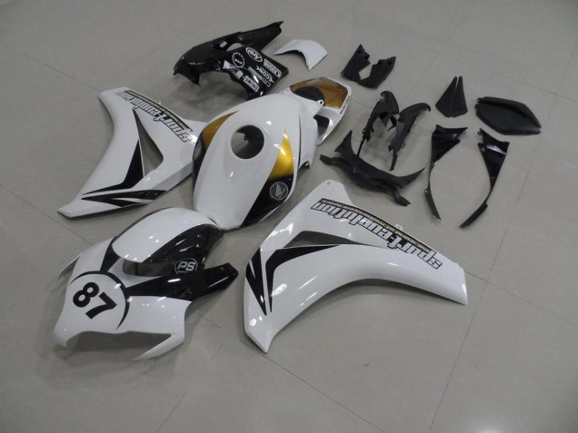 Affordable 2008-2011 White and Black 87 Honda CBR1000RR Motorcycle Fairings Canada Affordable 2008-2011 White and Black 87 Honda CBR1000RR Motorcycle Fairings Canada