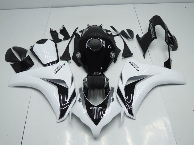 Affordable 2008-2011 White and Black Grey Honda CBR1000RR Motorcycle Fairings Canada Affordable 2008-2011 White and Black Grey Honda CBR1000RR Motorcycle Fairings Canada