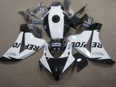 Affordable 2008-2011 White Black Repsol Honda CBR1000RR Motorcycle Fairings Canada