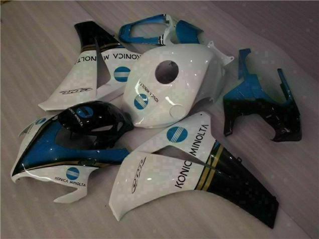 Affordable 2008-2011 White Blue Honda CBR1000RR Fairing Kit & Plastics Canada Affordable 2008-2011 White Blue Honda CBR1000RR Fairing Kit & Plastics Canada