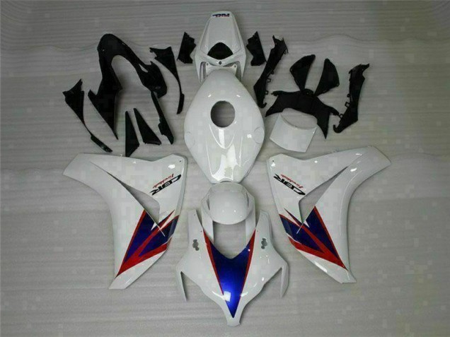Affordable 2008-2011 White Blue Red Honda CBR1000RR Fairing Kit Canada Affordable 2008-2011 White Blue Red Honda CBR1000RR Fairing Kit Canada