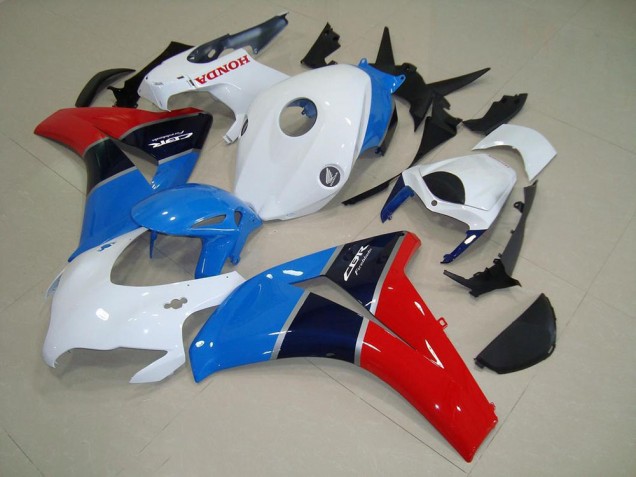 Affordable 2008-2011 White Blue Red Honda CBR1000RR Motorcycle Fairings Canada Affordable 2008-2011 White Blue Red Honda CBR1000RR Motorcycle Fairings Canada