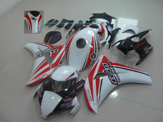 Affordable 2008-2011 White Red Rsd Honda CBR1000RR Motorcycle Fairings Canada Affordable 2008-2011 White Red Rsd Honda CBR1000RR Motorcycle Fairings Canada