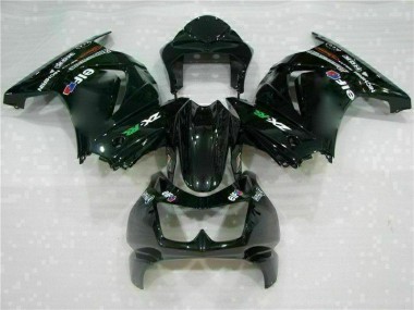 Affordable 2008-2012 Black Kawasaki Ninja EX250 Full Fairing Kit Canada