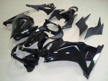 Affordable 2008-2012 Glossy Black Kawasaki Ninja ZX250R Motorcycle Fairings Canada