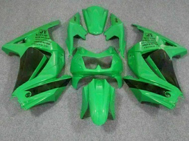 Affordable 2008-2012 Green Kawasaki Ninja EX250 Injection Motorcycle Fairings Canada