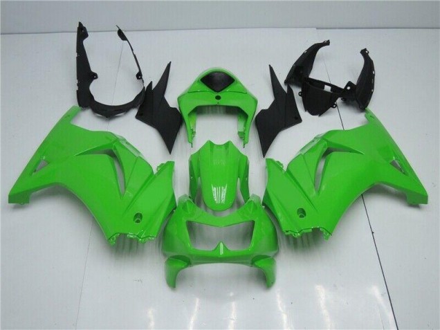 Affordable 2008-2012 Green Kawasaki Ninja EX250 Plastic Full Fairing Kit Canada Affordable 2008-2012 Green Kawasaki Ninja EX250 Plastic Full Fairing Kit Canada