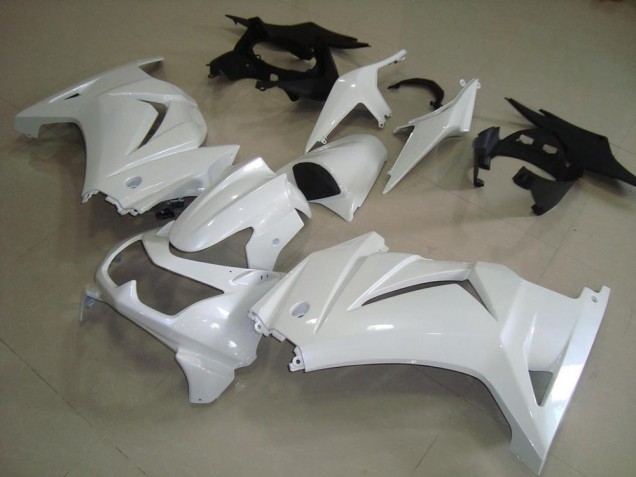 Affordable 2008-2012 Pearl White Kawasaki Ninja ZX250R Motorcycle Fairings Canada Affordable 2008-2012 Pearl White Kawasaki Ninja ZX250R Motorcycle Fairings Canada
