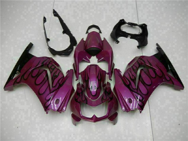 Affordable 2008-2012 Purple Kawasaki Ninja EX250 Motorcycle Fairings Canada
