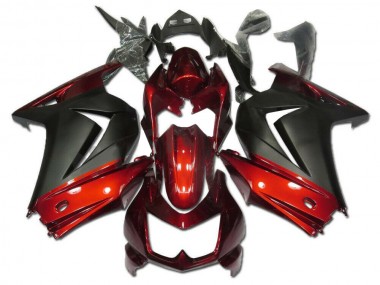 Affordable 2008-2012 Red Grey Kawasaki Ninja EX250 Motorcycle Fairings Canada