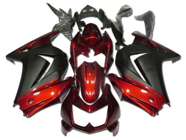 Affordable 2008-2012 Red Grey Kawasaki Ninja EX250 Motorcycle Fairings Canada Affordable 2008-2012 Red Grey Kawasaki Ninja EX250 Motorcycle Fairings Canada