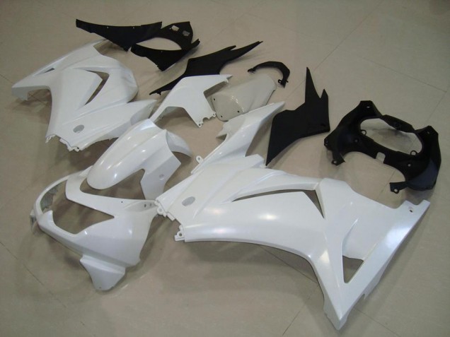 Affordable 2008-2012 White Kawasaki Ninja ZX250R Motorcycle Fairings Canada Affordable 2008-2012 White Kawasaki Ninja ZX250R Motorcycle Fairings Canada