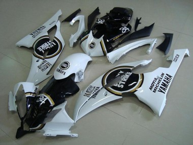 Affordable 2008-2016 Black Lucky Strike Yamaha YZF R6 Motorcycle Fairings Canada