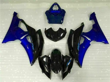 Affordable 2008-2016 Blue Black Yamaha YZF R6 Full Fairing Kit Canada