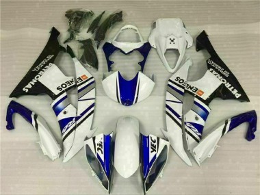 Affordable 2008-2016 Blue White ENEOS Yamaha YZF R6 Full Fairing Kit Canada