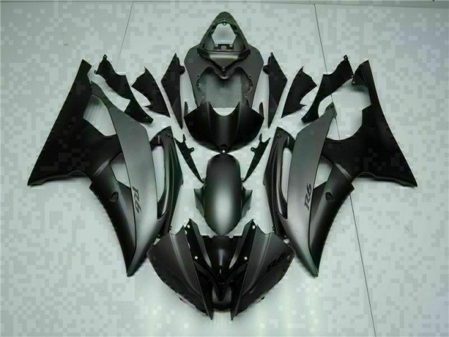 Affordable 2008-2016 Grey Black Yamaha YZF R6 Fairing Kit Canada