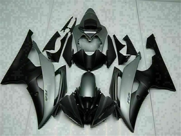 Affordable 2008-2016 Grey Black Yamaha YZF R6 Motorcycle Fairings Canada