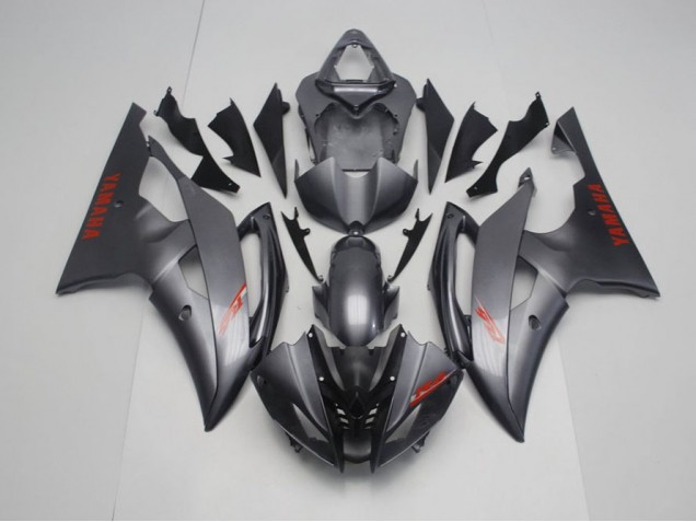 Affordable 2008-2016 Matte Black Grey Yamaha YZF R6 Motorcycle Fairings Canada Affordable 2008-2016 Matte Black Grey Yamaha YZF R6 Motorcycle Fairings Canada