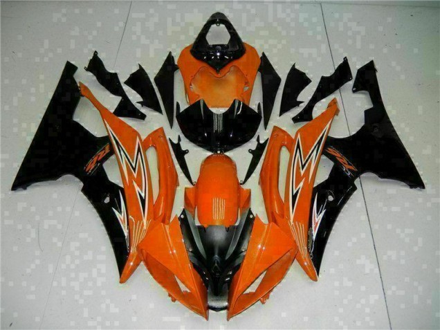 Affordable 2008-2016 Orange Black Yamaha YZF R6 Motorcycle Fairings Canada Affordable 2008-2016 Orange Black Yamaha YZF R6 Motorcycle Fairings Canada