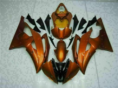 Affordable 2008-2016 Orange Yamaha YZF R6 Fairing Kit & Bodywork Canada