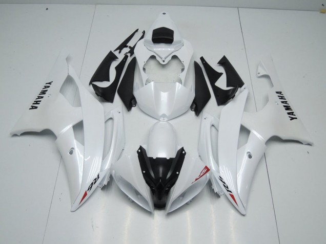 Affordable 2008-2016 Pearl White and Red Sticker Yamaha YZF R6 Motorcycle Fairings Canada Affordable 2008-2016 Pearl White and Red Sticker Yamaha YZF R6 Motorcycle Fairings Canada