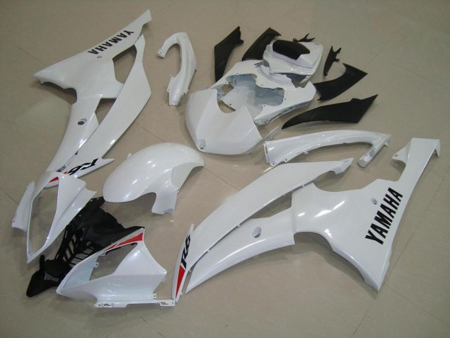 Affordable 2008-2016 Pearl White Yamaha YZF R6 Motorcycle Fairings Canada Affordable 2008-2016 Pearl White Yamaha YZF R6 Motorcycle Fairings Canada