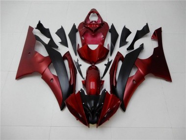 Affordable 2008-2016 Red Black Yamaha YZF R6 Fairing Kit & Bodywork Canada
