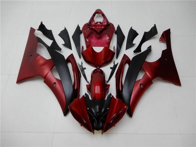 Affordable 2008-2016 Red Black Yamaha YZF R6 Fairing Kit & Bodywork Canada