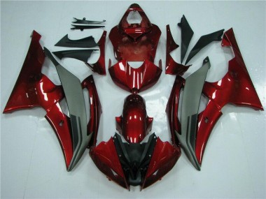 Affordable 2008-2016 Red Grey Yamaha YZF R6 Motorcycle Fairings Canada