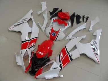Affordable 2008-2016 Red White OEM Style Yamaha YZF R6 Motorcycle Fairings Canada