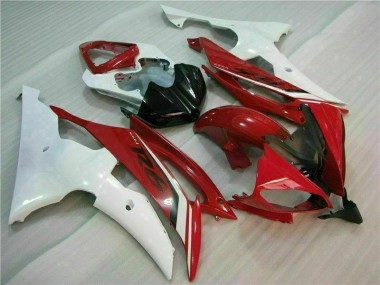 Affordable 2008-2016 Red White Yamaha YZF R6 Motorcycle Fairings & Bodywork Canada