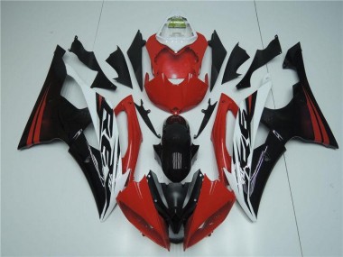 Affordable 2008-2016 Red White Yamaha YZF R6 Motorcycle Fairings Canada