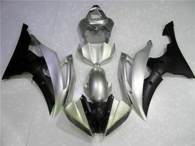 Affordable 2008-2016 Silver Black Yamaha YZF R6 Motorcycle Fairings Canada