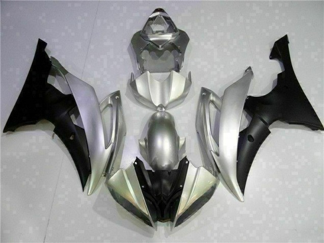 Affordable 2008-2016 Silver Black Yamaha YZF R6 Motorcycle Fairings Canada Affordable 2008-2016 Silver Black Yamaha YZF R6 Motorcycle Fairings Canada