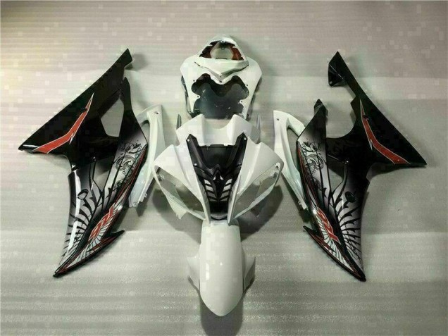 Affordable 2008-2016 White Black Yamaha YZF R6 ABS Motorcycle Fairings Canada