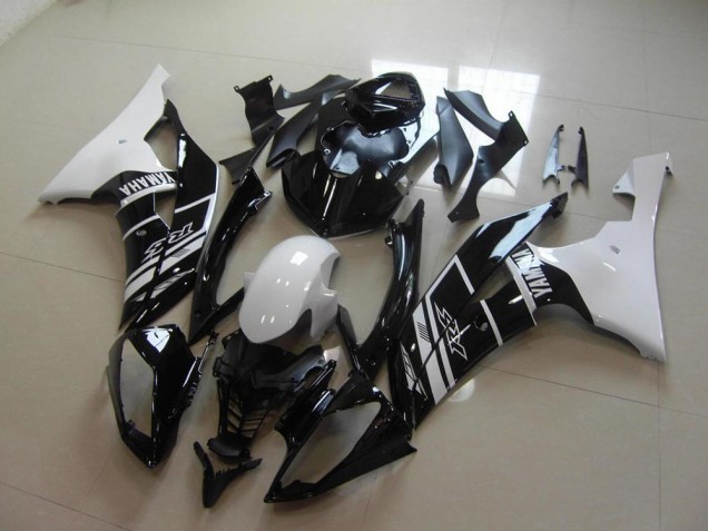Affordable 2008-2016 White Black Yamaha YZF R6 Motorcycle Fairings Canada Affordable 2008-2016 White Black Yamaha YZF R6 Motorcycle Fairings Canada