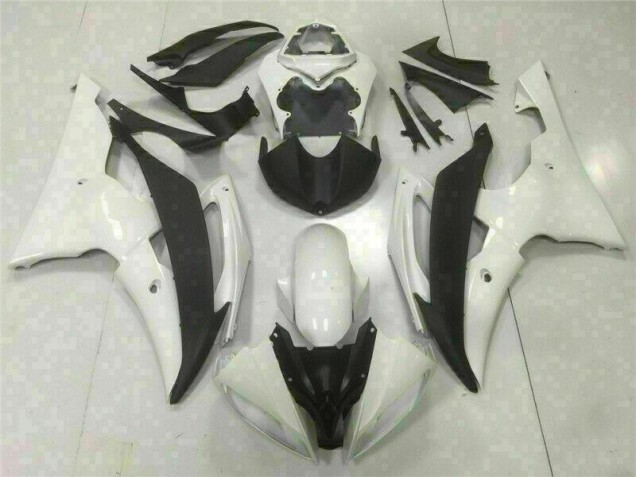 Affordable 2008-2016 White Yamaha YZF R6 Fairing Kits Canada Affordable 2008-2016 White Yamaha YZF R6 Fairing Kits Canada