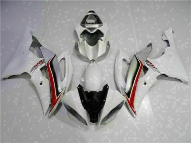 Affordable 2008-2016 White Yamaha YZF R6 Full Fairing Kits Canada