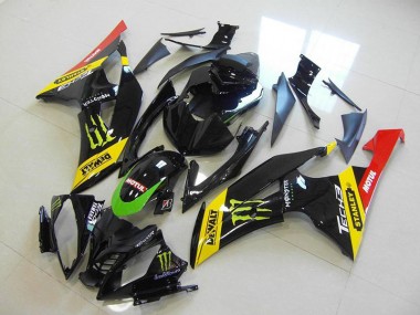 Affordable 2008-2016 Yellow Monster Yamaha YZF R6 Full Fairing Kit Canada