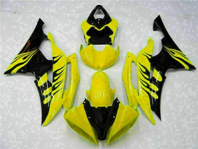 Affordable 2008-2016 Yellow Yamaha YZF R6 Motorcycle Fairings Canada Affordable 2008-2016 Yellow Yamaha YZF R6 Motorcycle Fairings Canada
